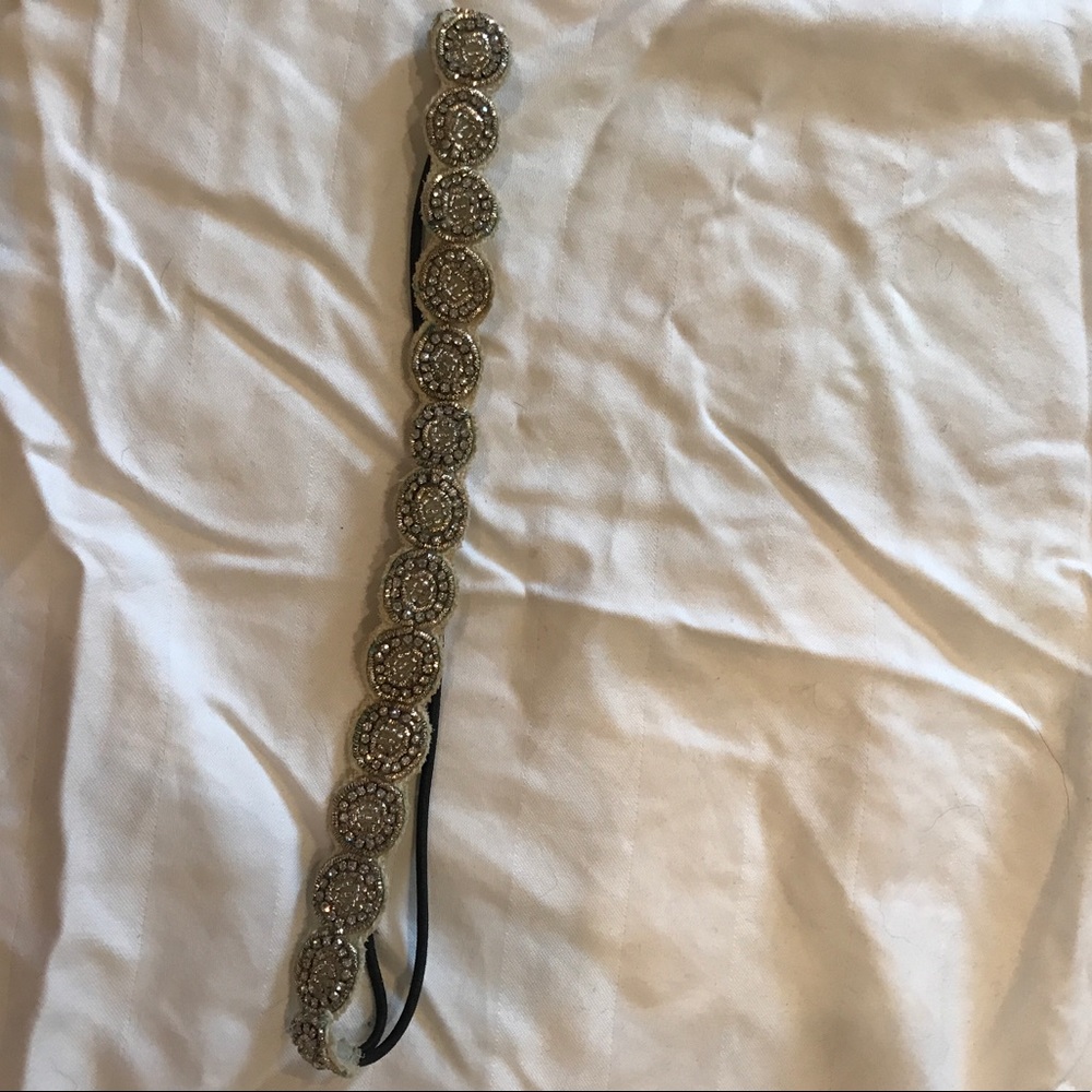 Tasha Silver Headband